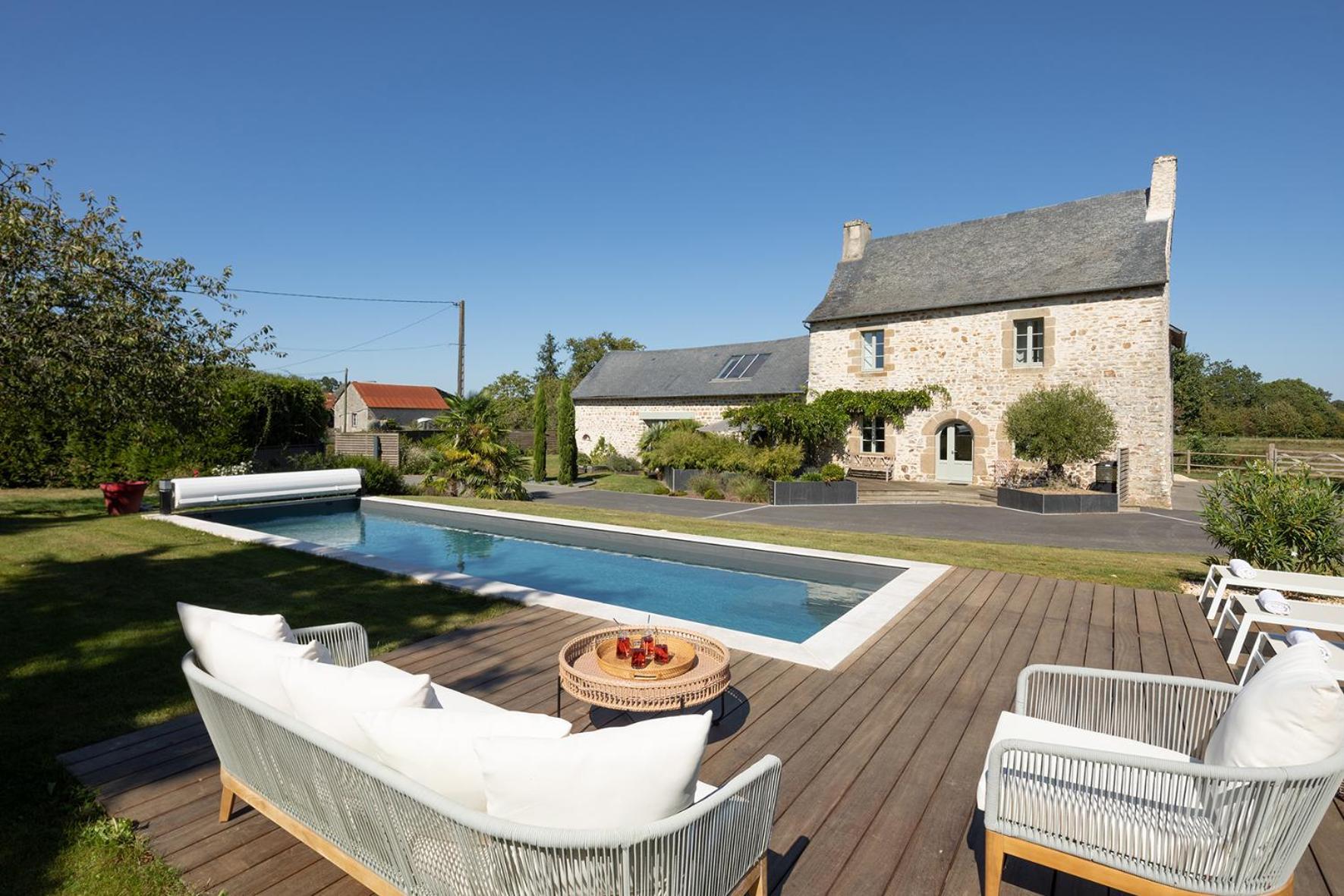 Manoir de la Nogrie - Chambre de charme 2 à 4 personnes Val-d'Ize Esterno foto