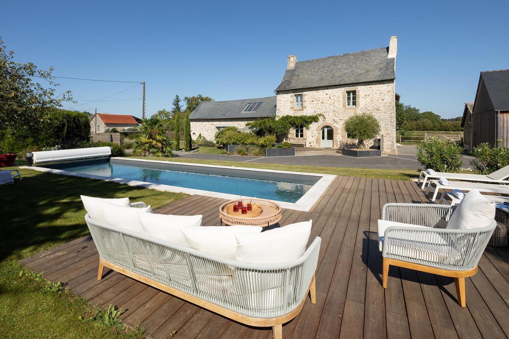 Manoir de la Nogrie - Chambre de charme 2 à 4 personnes Val-d'Ize Esterno foto